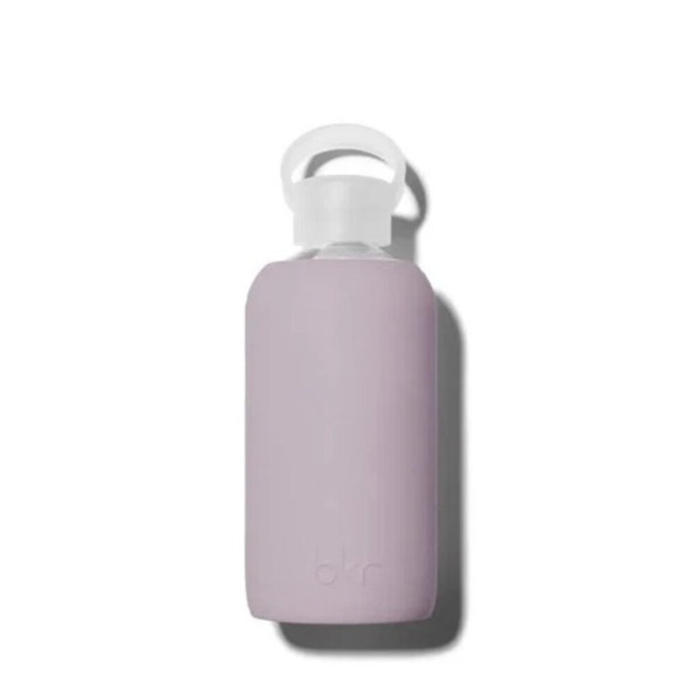 BKR Glass Water Bottle Sloane (Opaque Foggy Grey Lilac) 16oz/500ml